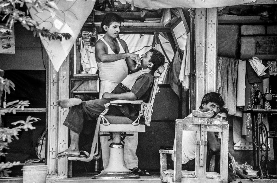 Sillón de barbero clásico